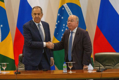 Em visita ao Brasil, Chanceler russo diz que há interesse em acabar rapidamente com guerra