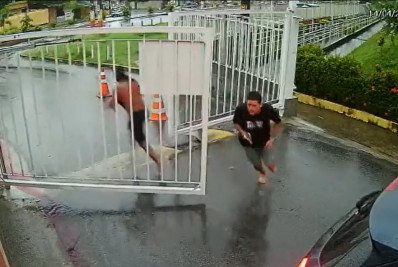 Polícia busca mais imagens para identificar criminosos envolvidos no ataque a condomínio em Belford Roxo