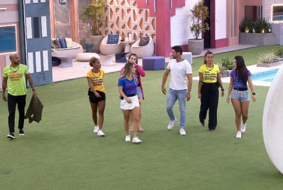 Cauã Reymond surpreende brothers na casa do 'BBB 23'