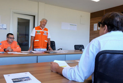 Defesa Civil auxilia planos de emergência complementares