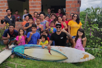 Documentário com André Pássaro mostrará a realidade da nova geração de surfistas ribeirinhos no Maranhão