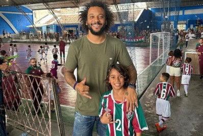 Liam, Gansinho e mais: filhos dos jogadores do Fluminense dão primeiros passos na base