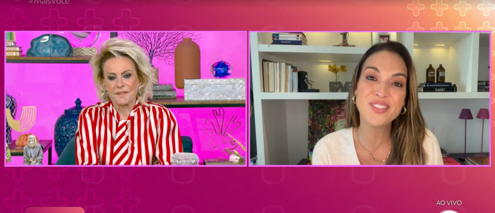 Ana Maria Braga se emociona após retorno ao 'Mais Você' - Reprodução / TV Globo