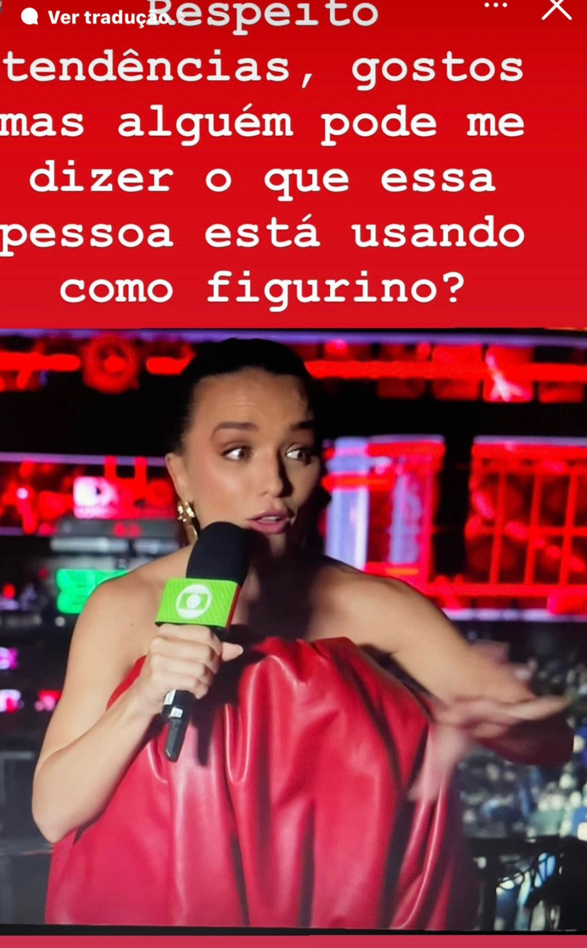 Visula de Rafa Kalimann &eacute; criticado - Foto reprodu&ccedil;&atilde;o Internet