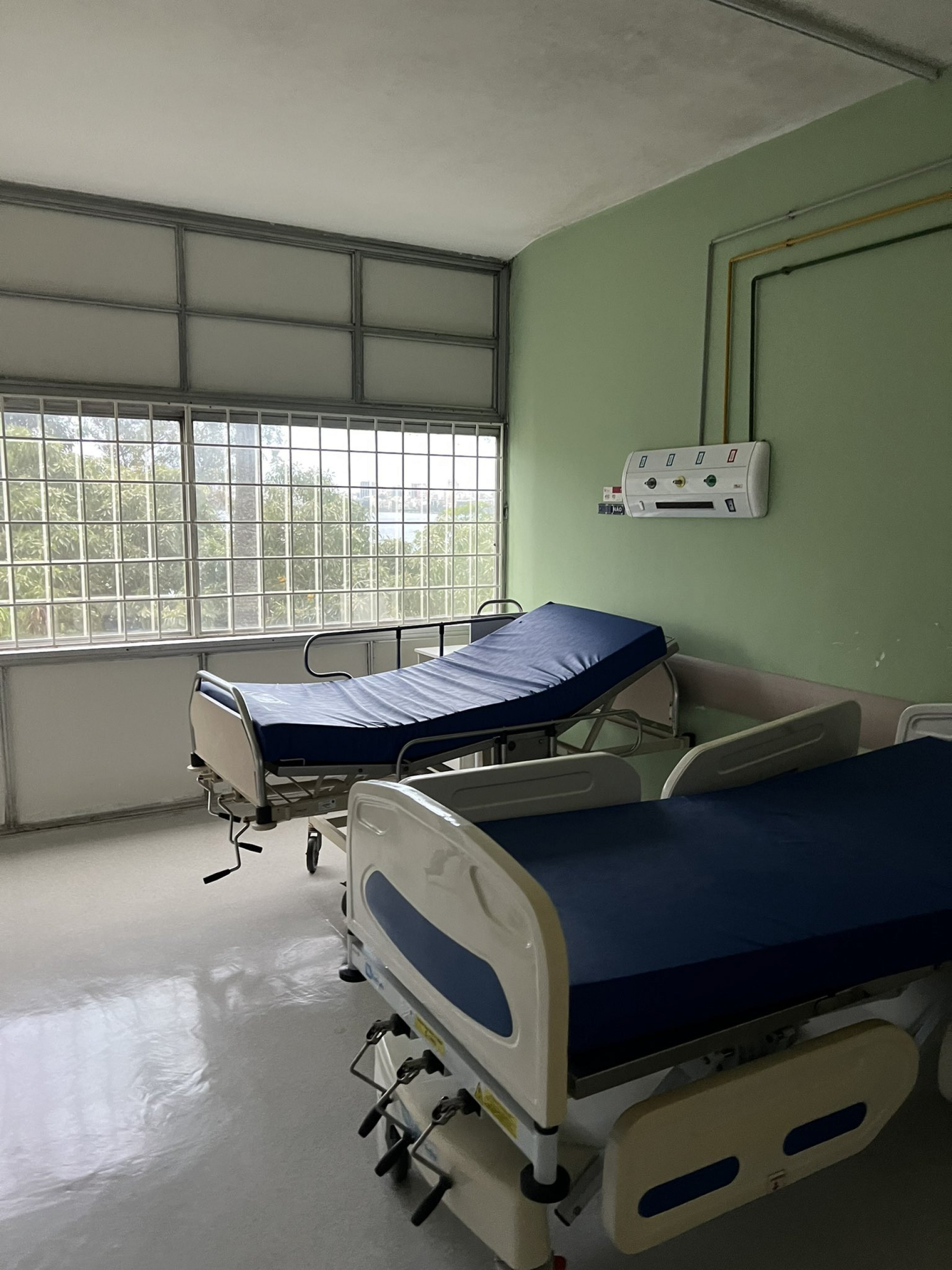 Hospital Federal da Lagoa conta com diversos leitos desocupados