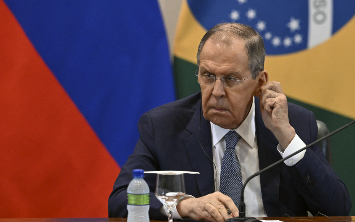  Ministro das Relações Exteriores da Rússia, Sergei Lavrov - AFP