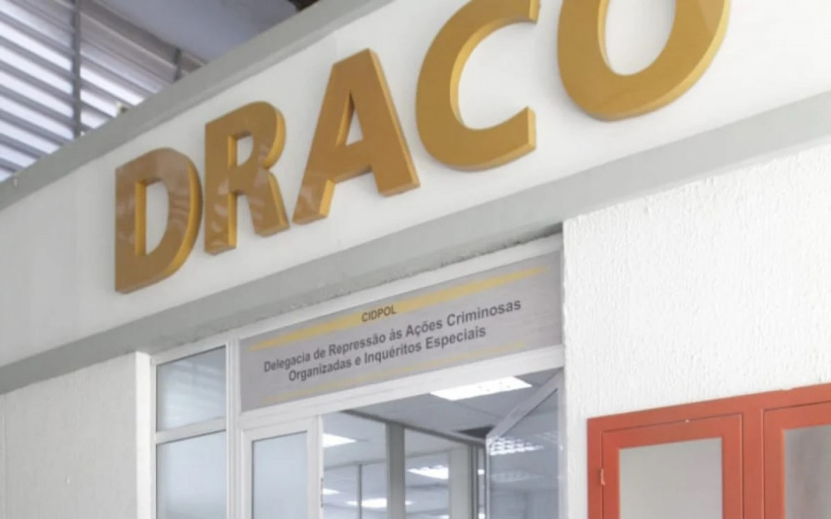 Delegacia de Repressão às Ações Criminosas Organizadas e Inquéritos Especiais (Draco)  - Marcos Porto / Agência O Dia