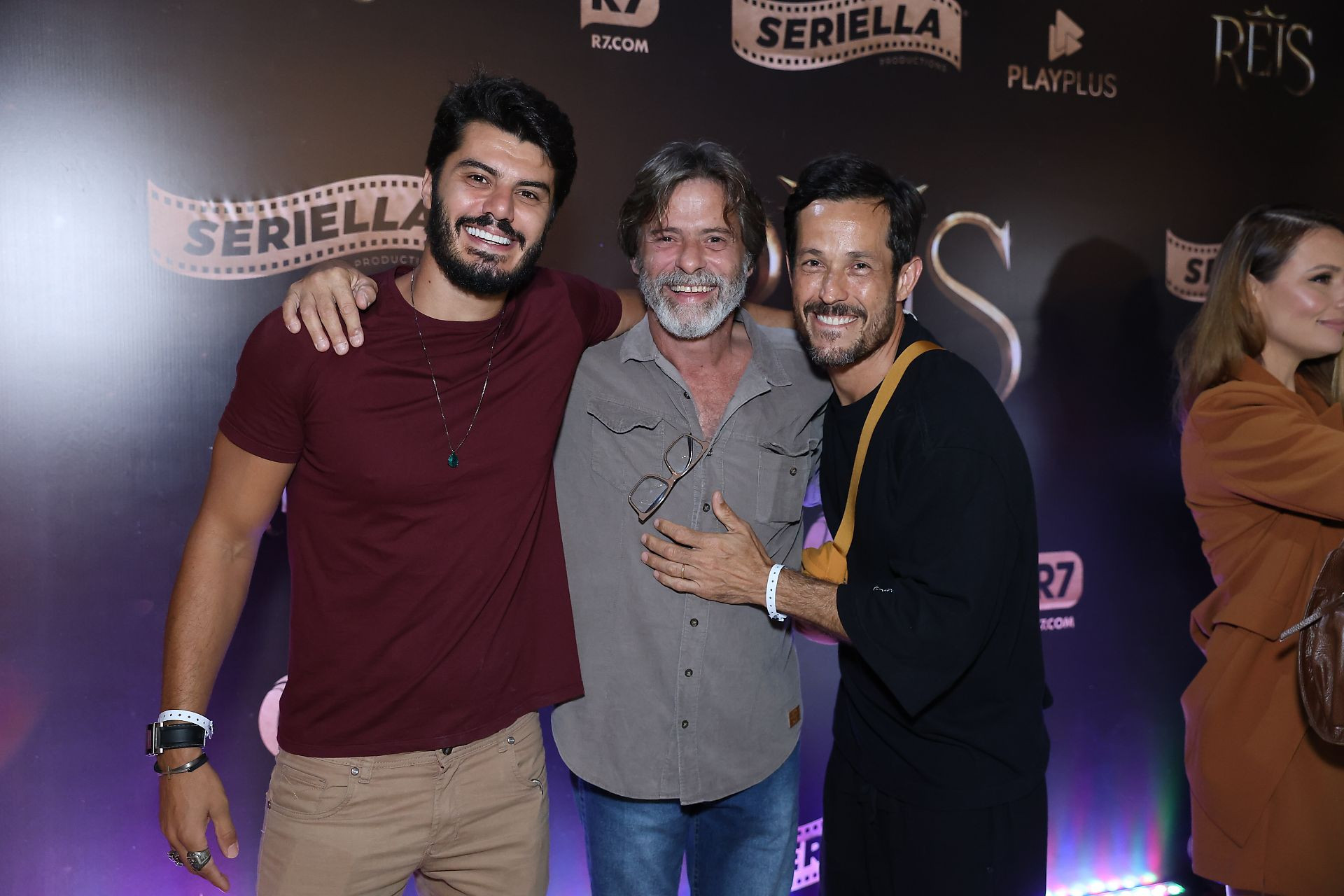 Elenco da s&eacute;rie 'Reis' comemora estreia da sexta temporada - Daniel Pinheiro/AgNews 