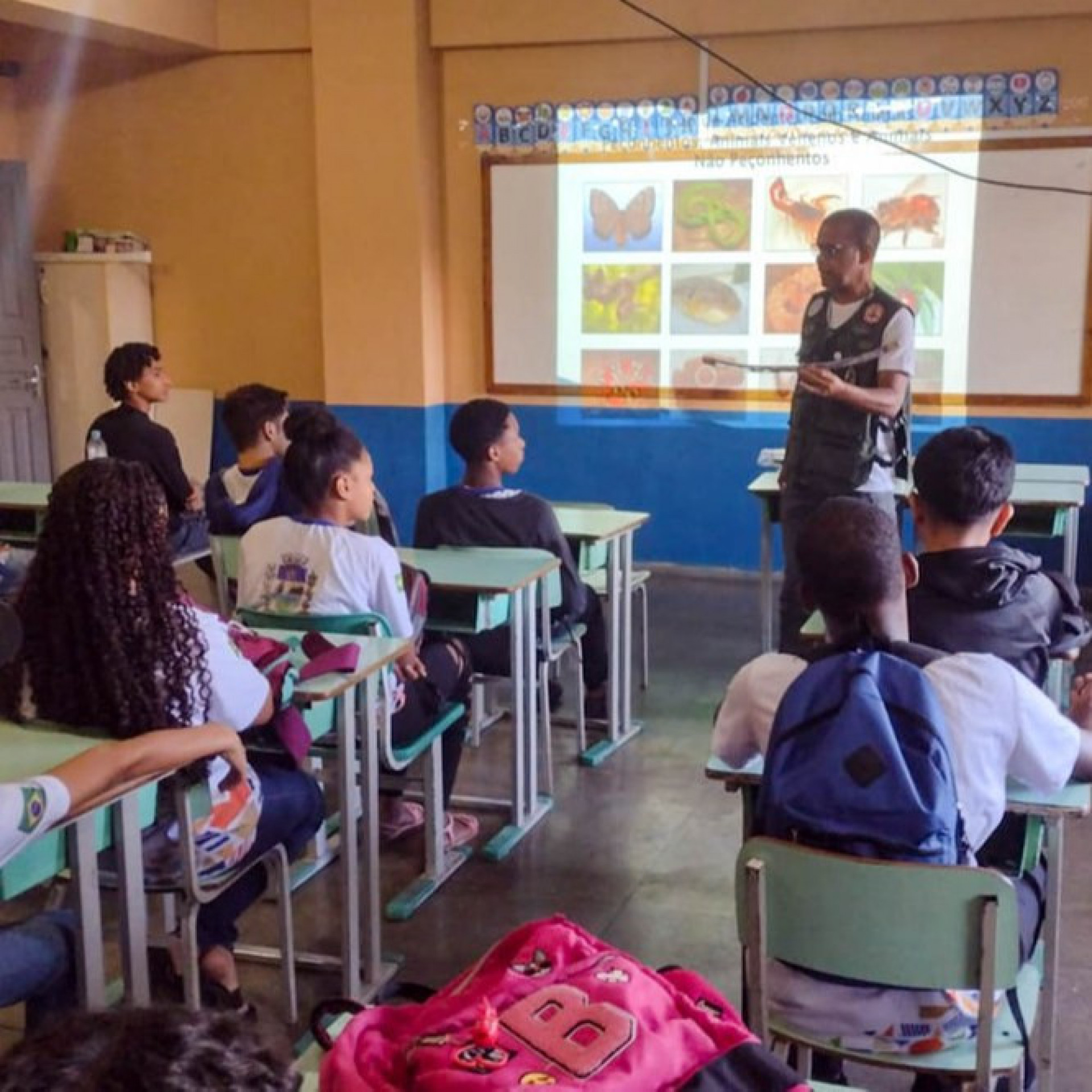 Projeto Escola Seguras, Alunos Resilientes na Escola Municipal Doutor Deoclécio Dias Machado Filho, no Cosmorama - Divulgação