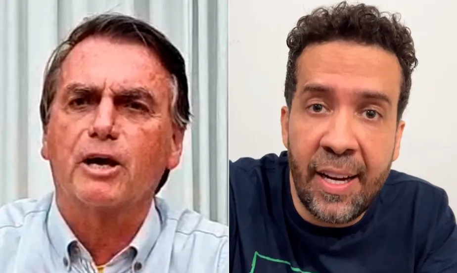 Bolsonaro entrega ao STF queixa-crime contra Janones