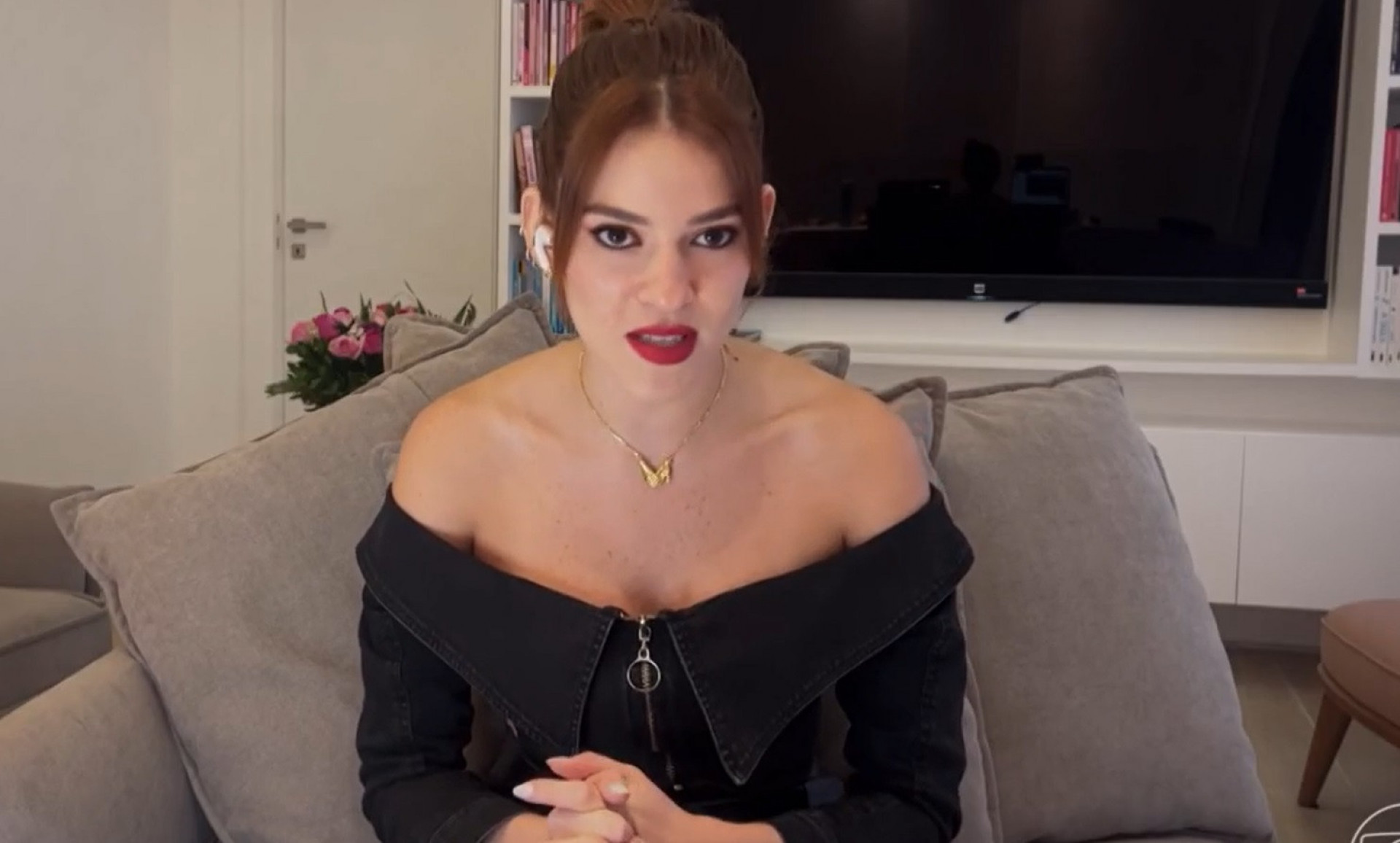 Ana Clara participa do 'Conversa com Bial', da TV Globo - Reprodução de vídeo / TV Globo