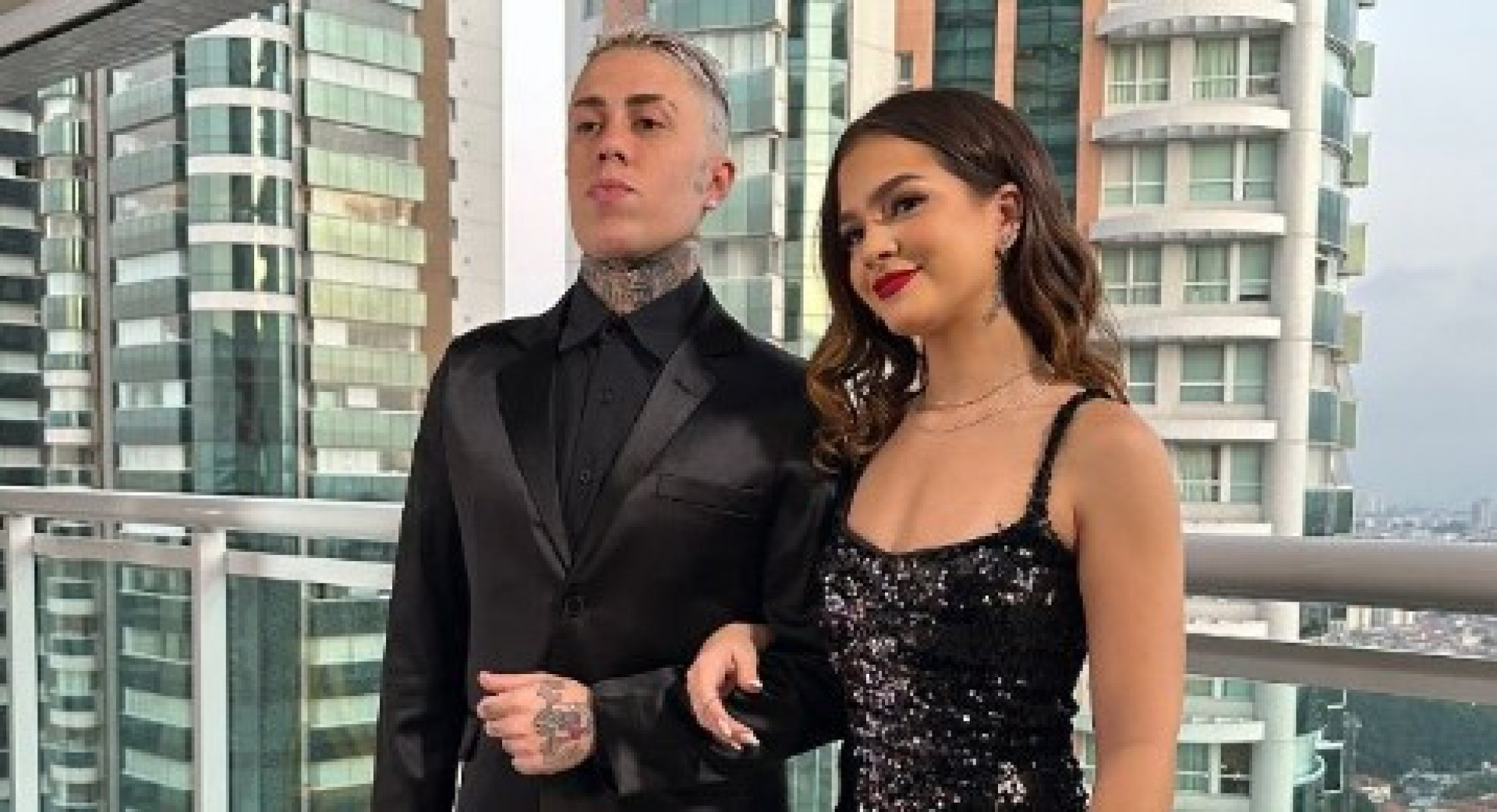 Mel Maia e MC Daniel gravaram clipe inspirados em 'Sr & Sra. Smith'. - Reprodução/Internet