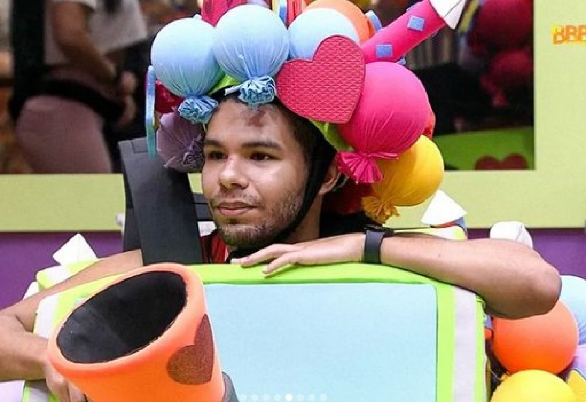 Vyni durante a edição do 'BBB 22' - Reprodução/Internet