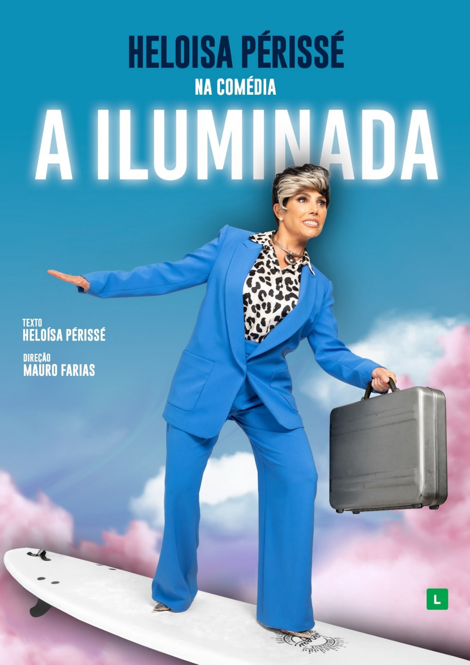 Heloisa Périssé faz curta temporada do espetáculo 'A Iluminada', no Rio - Divulgação