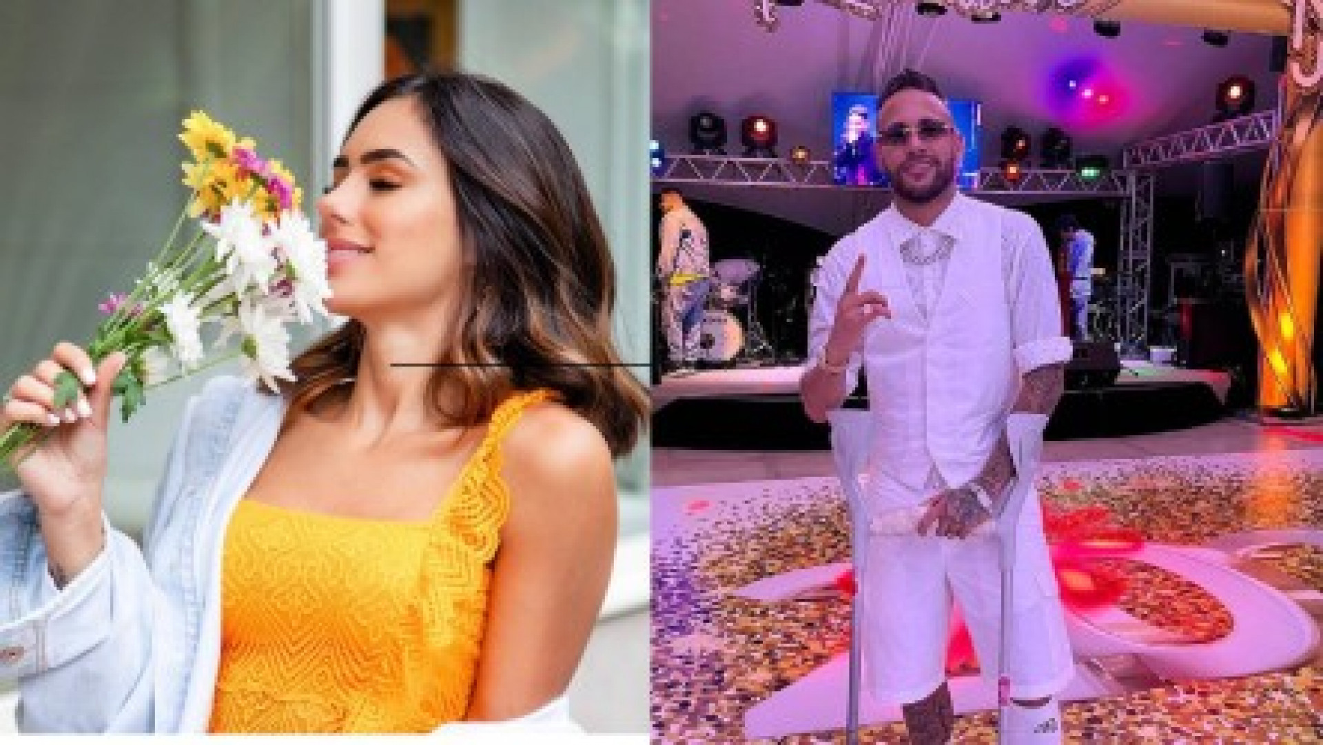 Neymar e Bruna Biancardi anunciam gravidez - Foto reprodução Internet