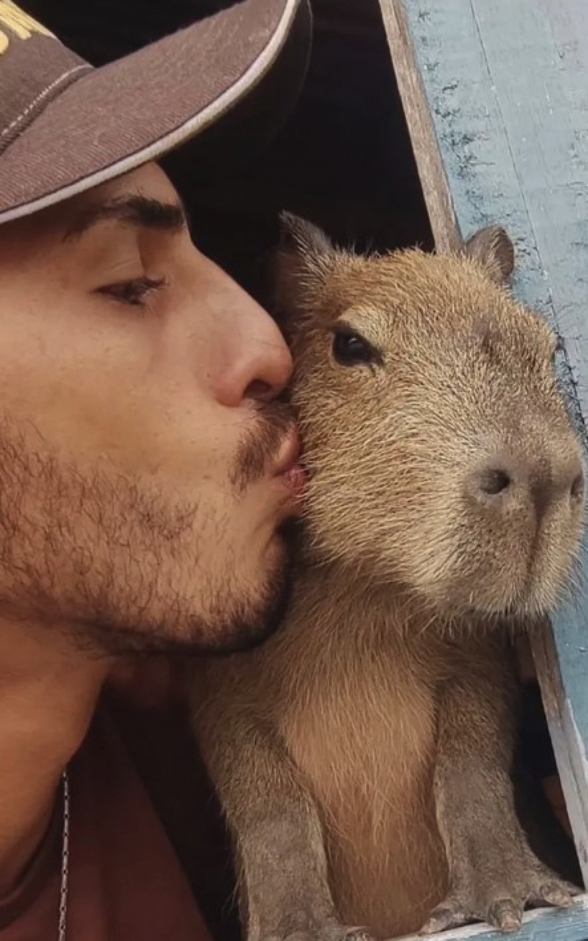 Influencer Agenor Tupinambá nega usar capivara Filó para ganhar dinheiro