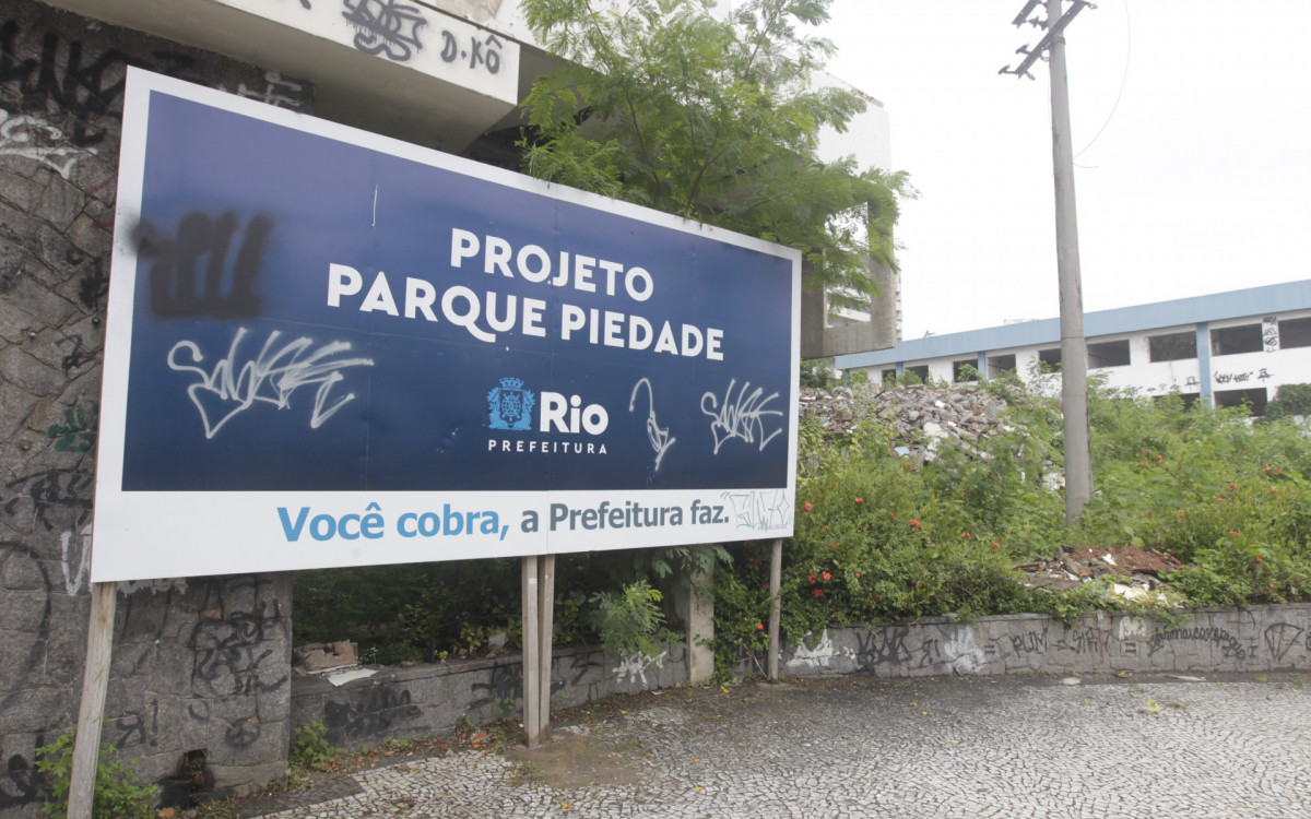 Instalações da antiga Gama Filho na Piedade nesta quarta-feira(19). Foto: Reginaldo Pimenta/Agência O Dia