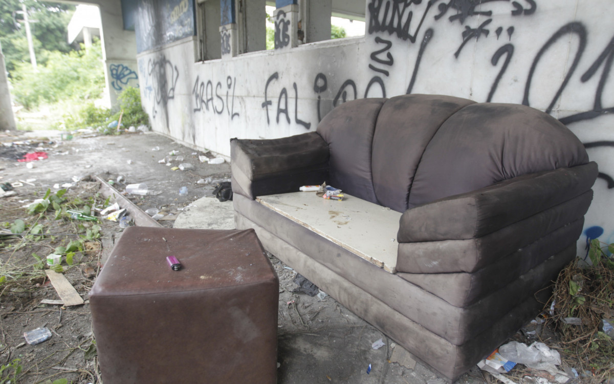 Instalações da antiga Universidade Gama Filho, na Piedade, nesta quarta-feira