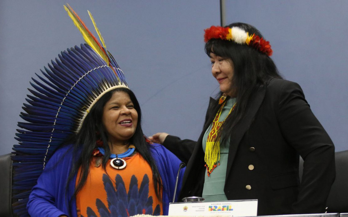 Guajajara participou de cerimônia para comemoração do Dia dos Povos Indígenas