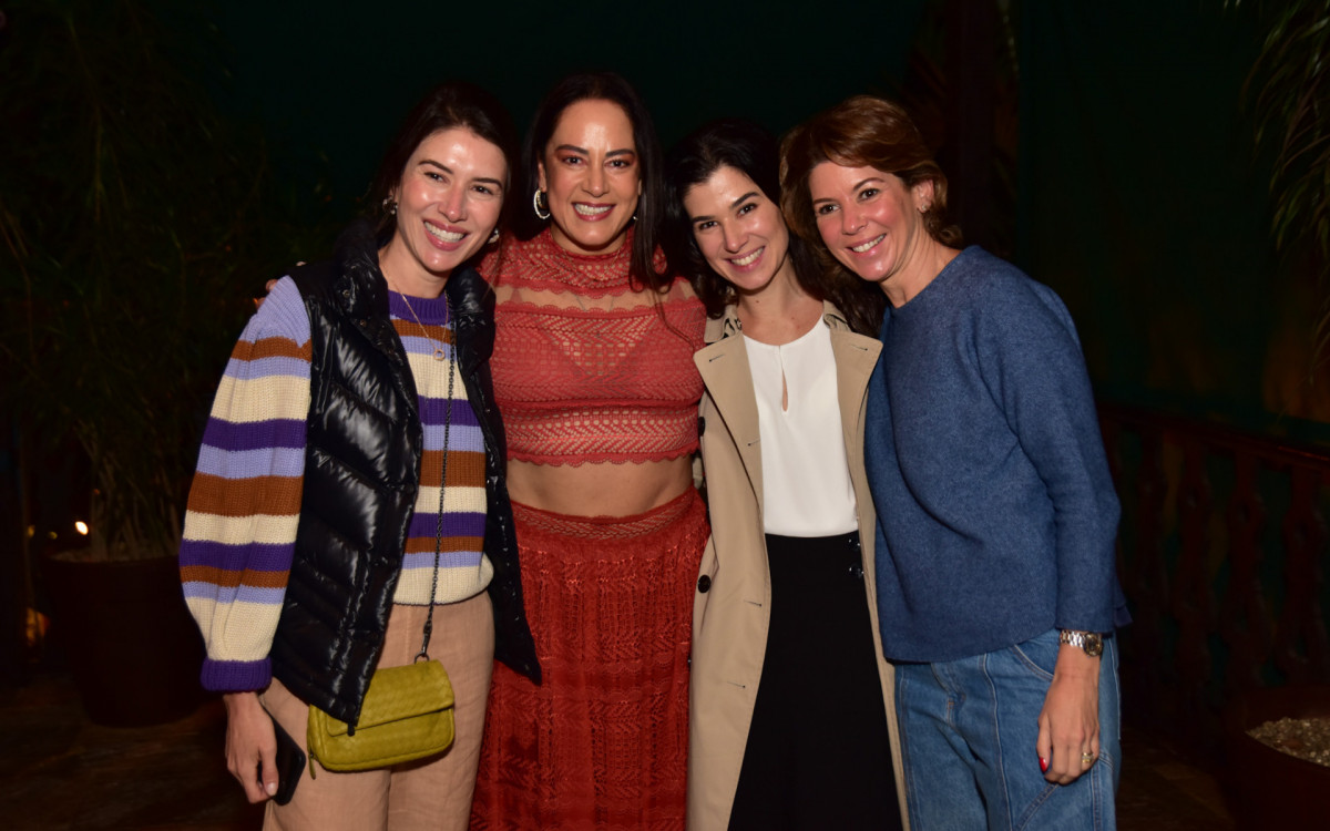 Rebeca Abravanel, Silvia Abravanel, Renata Abravanel e Daniela Beyruti