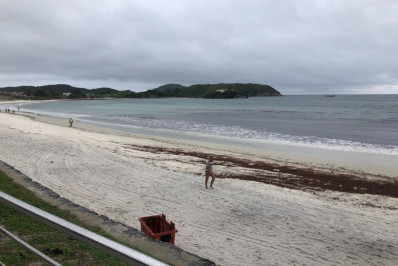 Tempo instável e chuva predominam em Cabo Frio nesta quarta-feira (19)