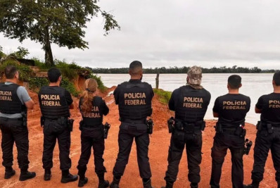 PF faz operação no sul do Amazonas contra garimpo ilegal