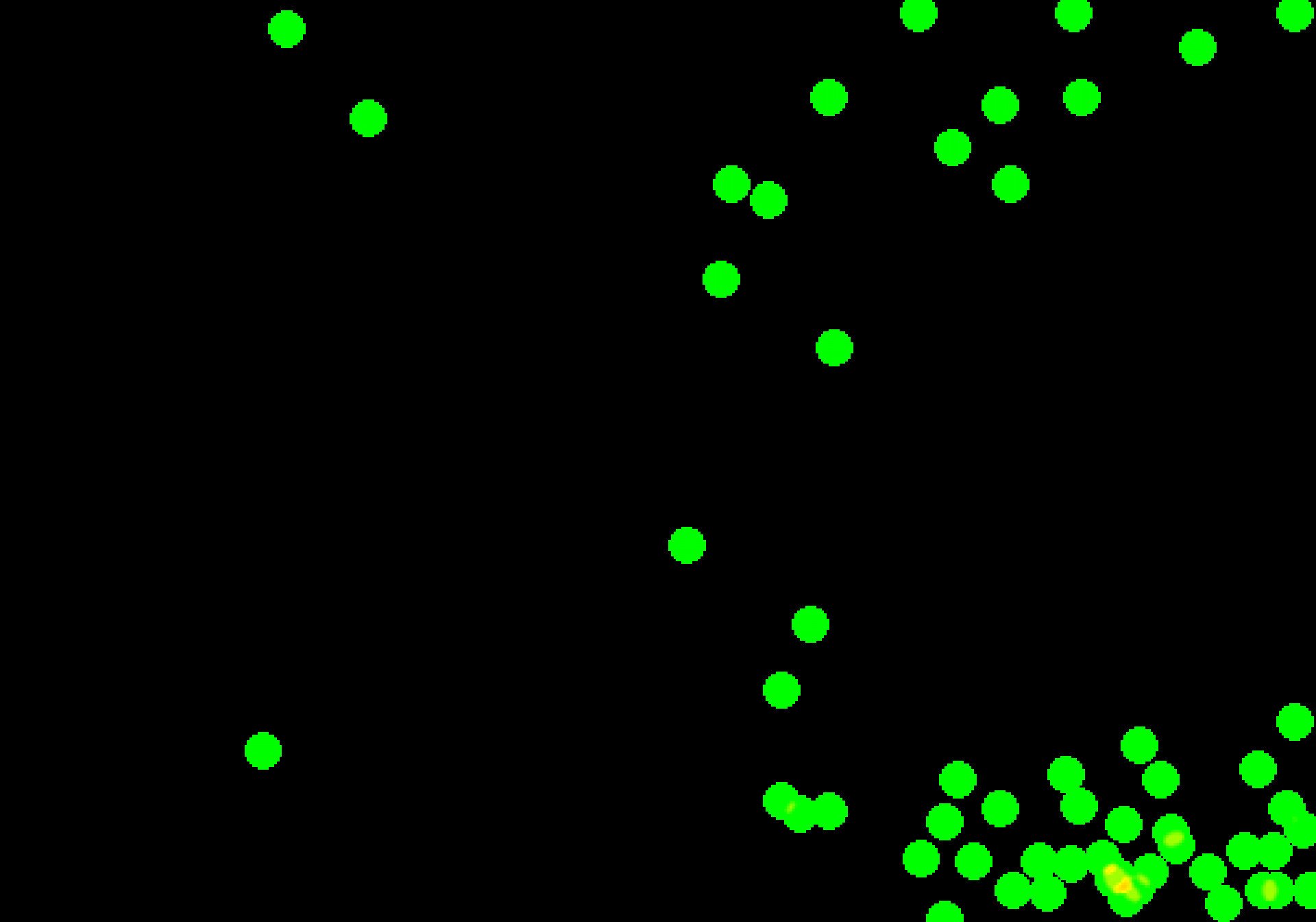 Mapa de calor de Jhon Arias no primeiro tempo de Fluminense 1x0 The Strongest - Reprodu&ccedil;&atilde;o / Footstats