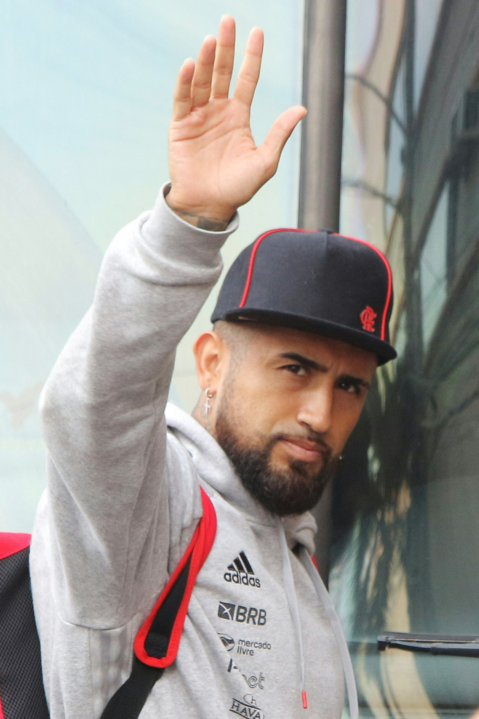 Vidal &eacute; jogador do Flamengo - FOTO: Gerardo MENOSCAL / AFP