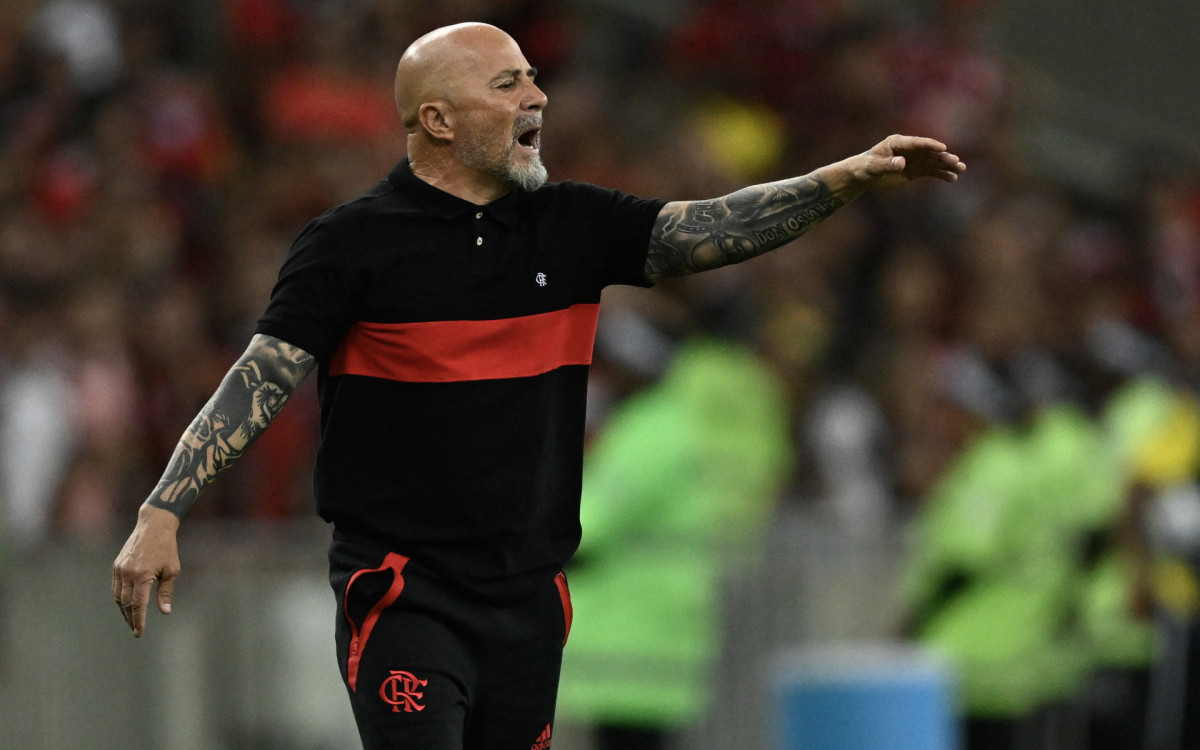 Jorge Sampaoli &eacute; o t&eacute;cnico do Flamengo