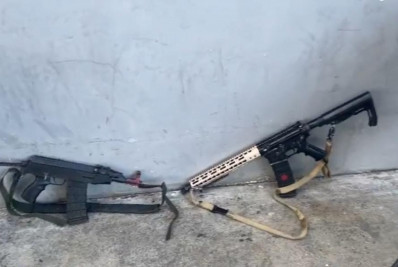 PM apreende dois fuzis na Comunidade do Sebinho