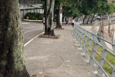 Prefeitura finaliza 2ª etapa de instalação de guarda-corpo na orla 