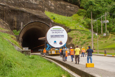 ICN realiza transferência da 1ª seção submarino Angostura