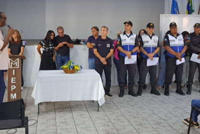 Forças de Segurança de Volta Redonda são homenageadas em escola