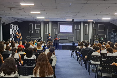 Ordem Pública faz palestra sobre segurança e combate à fake news