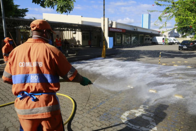Comlurb monta serviço especial de limpeza para comemorações em homenagem a São Jorge
