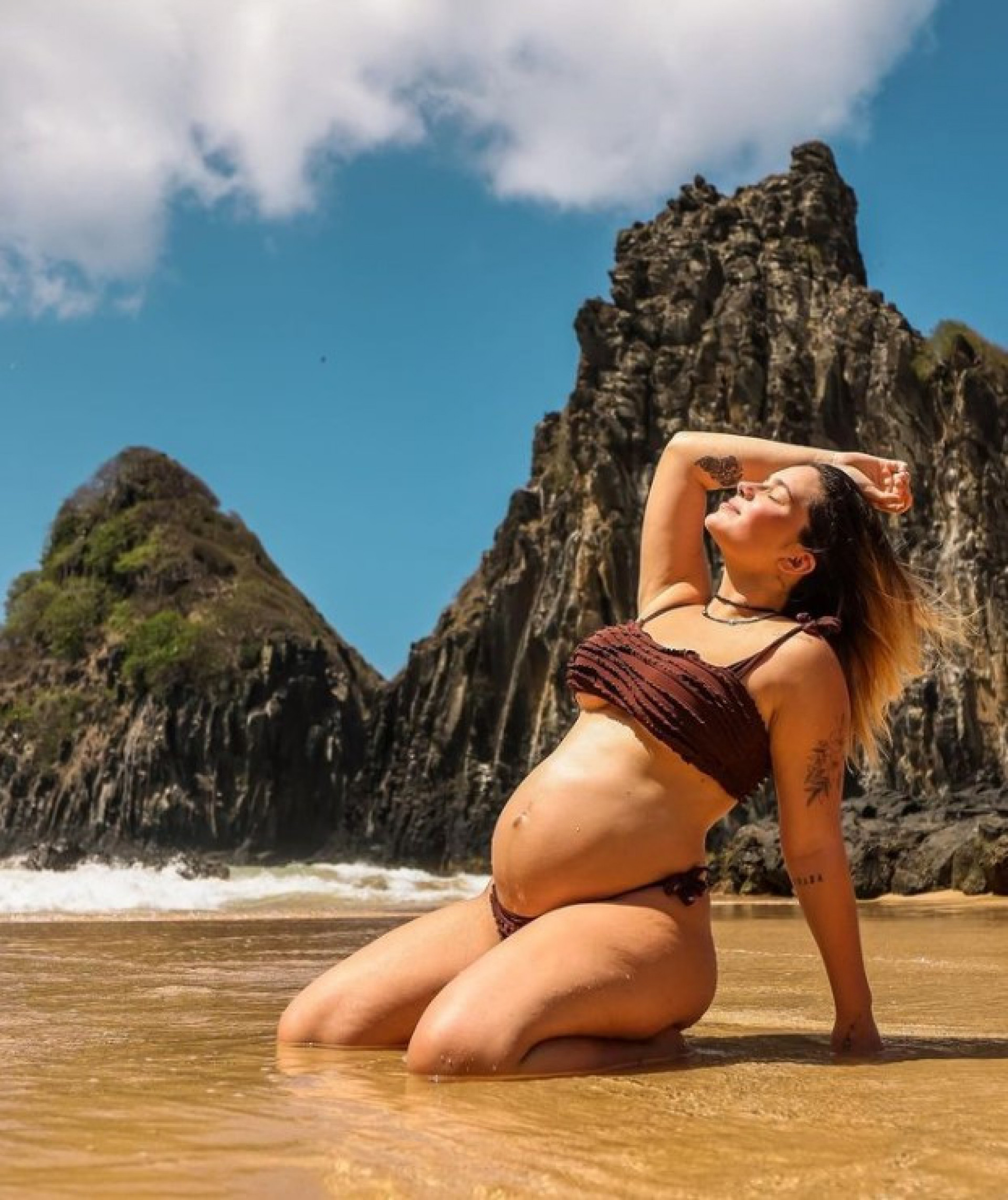 Viih Tube compartilhou relato do parto da primeira filha  - Reprodução/Instagram