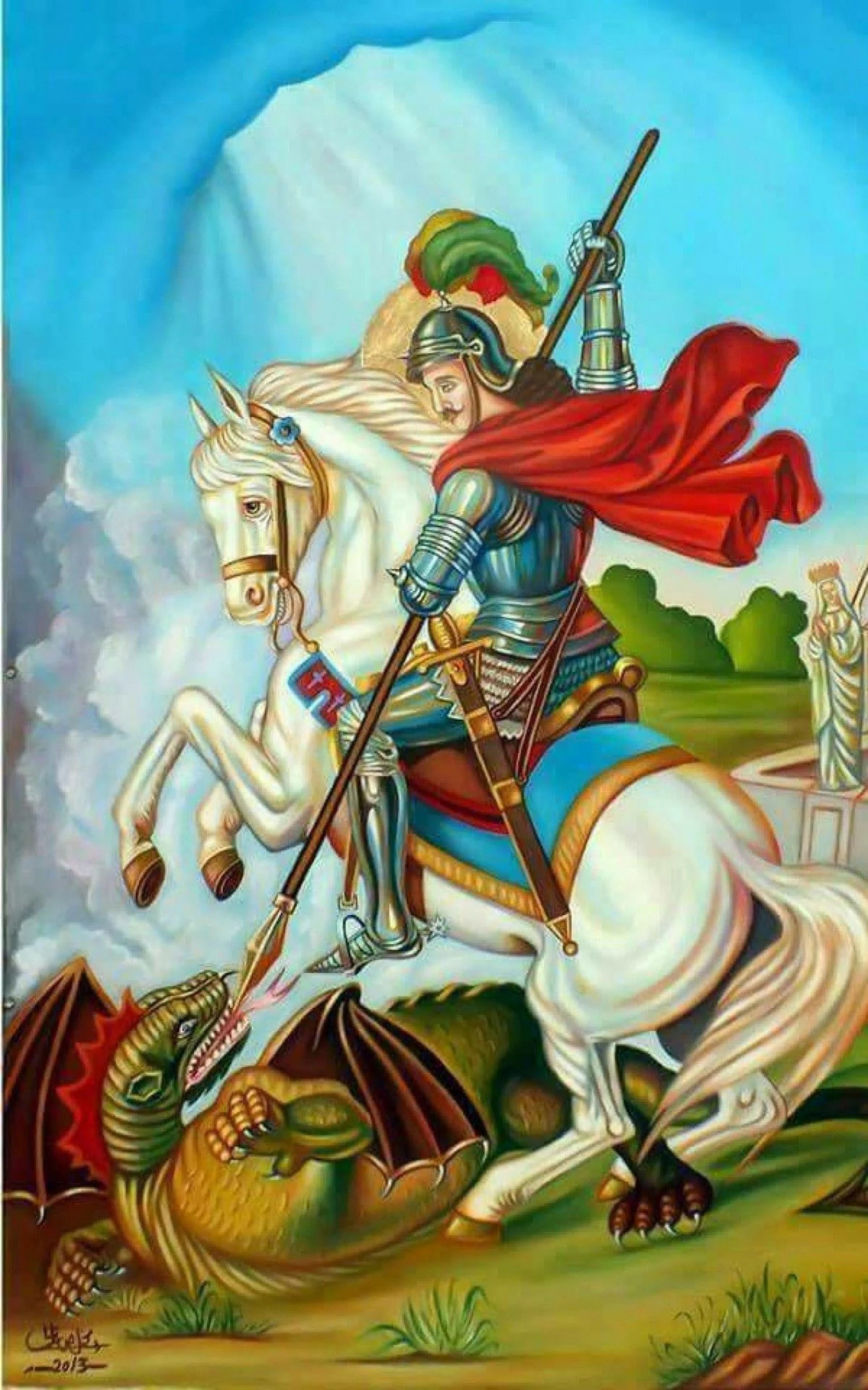 Dia de S&atilde;o Jorge &eacute; comemorado neste domingo (23)