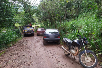 PRF apreende cinco veículos utilizados em saque de carga na BR 381, em Minas Gerais