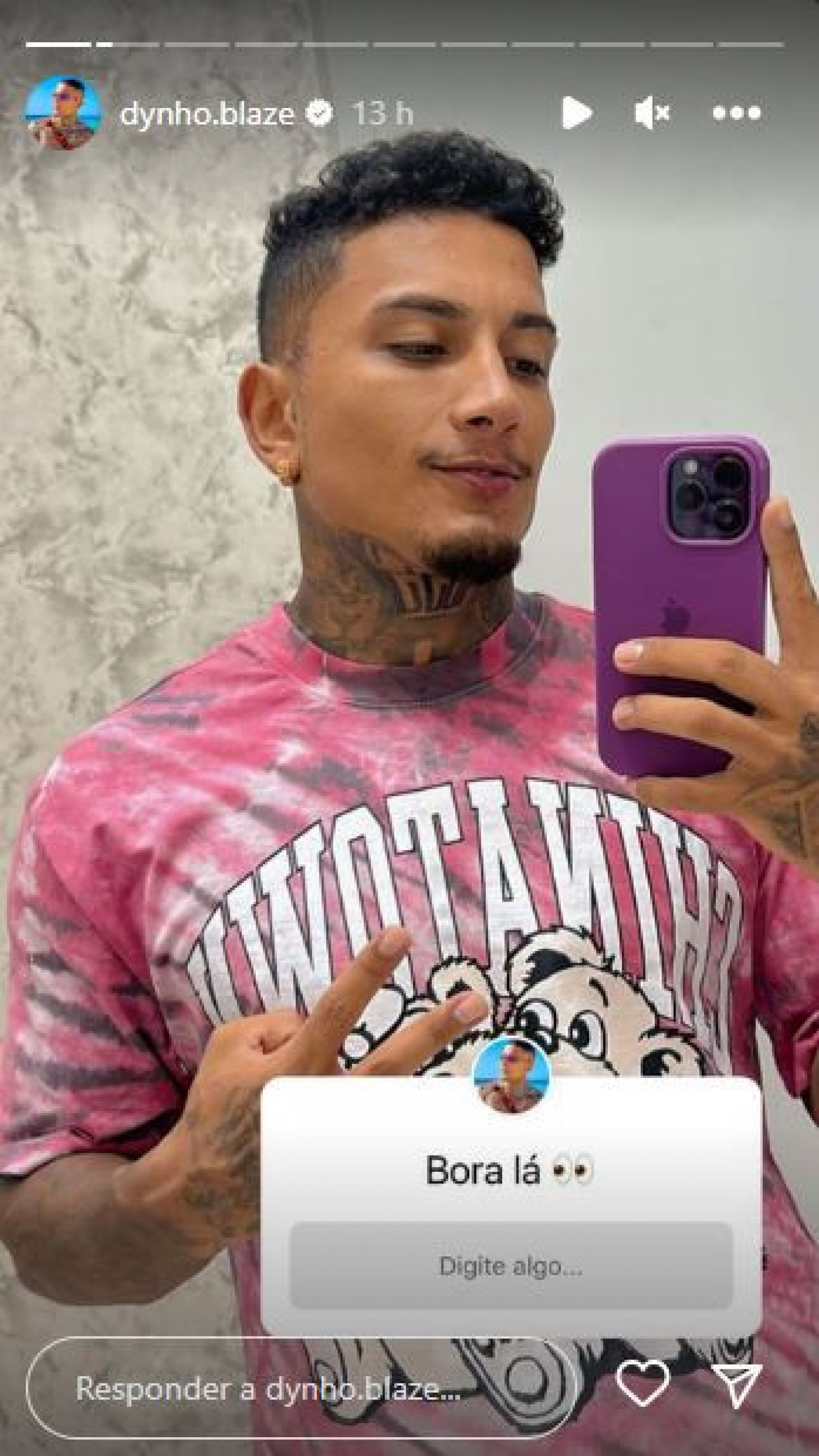 Dynho Alves publicou enquete no instagram  - Reprodução/Instagram