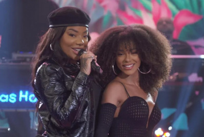 Ludmilla recebe declaração de Brunna Gonçalves no 'Altas Horas'