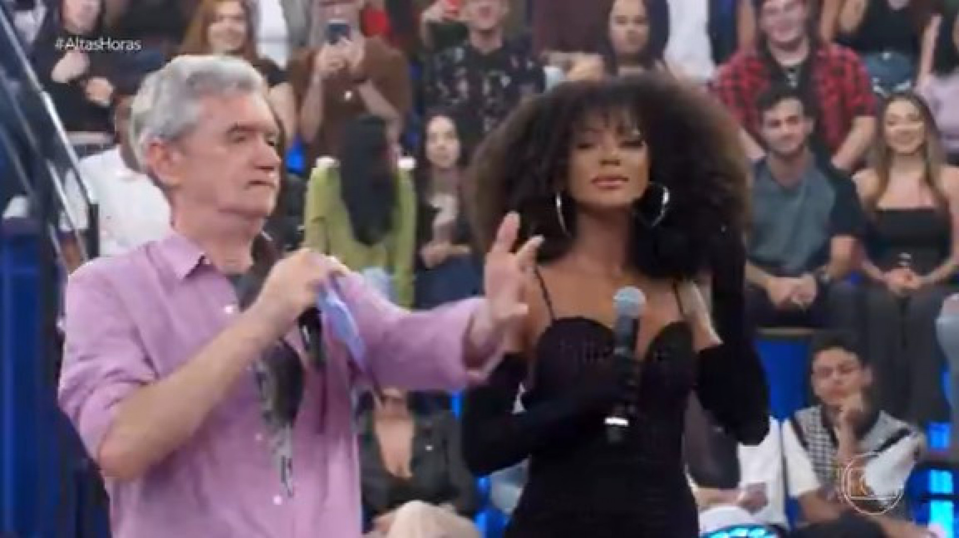 Brunna Gonçalves e Serginho Groisman - Reprodução/Instagram