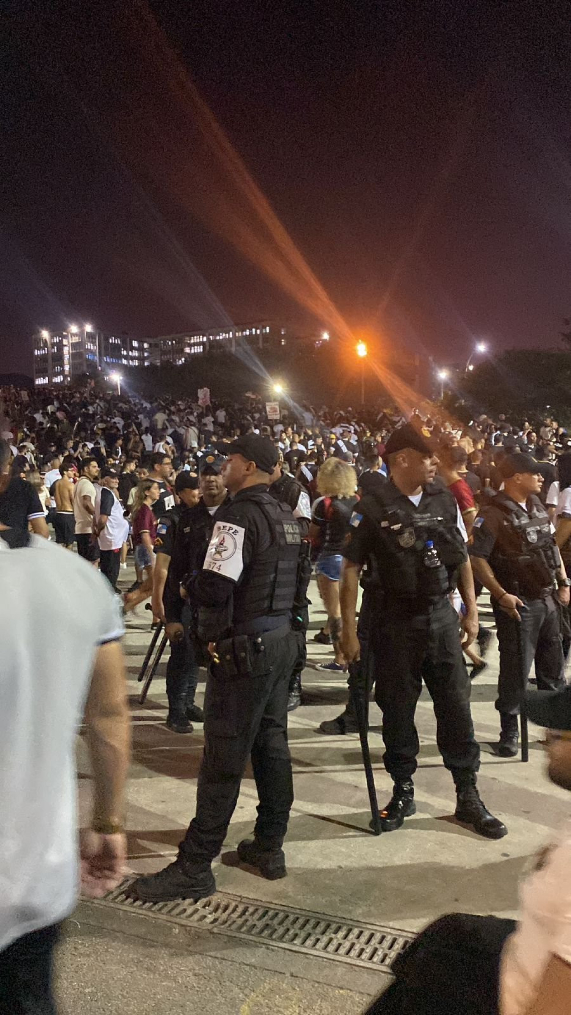 PM mantém reforço no patrulhamento após partido do Brasileirão no Maracanã