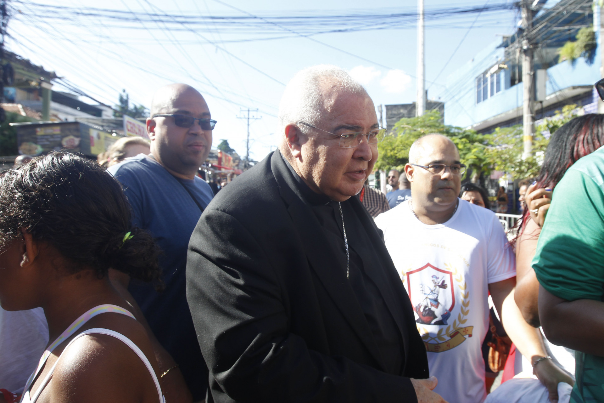 Movimenta&ccedil;&atilde;o na Igreja de S&atilde;o Jorge, em Quintino, Zona Norte do Rio - Reginaldo Pimenta/Ag&ecirc;ncia O Dia