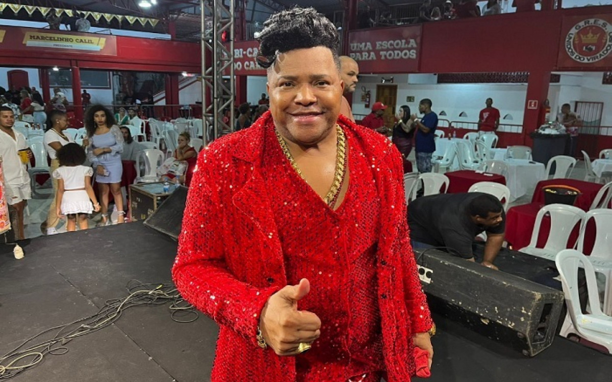 Wander Pires &eacute; interprete oficial da Viradouro