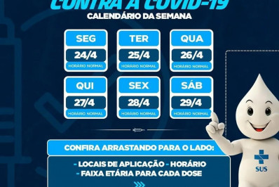 Veja onde completar o esquema vacinal contra Covid-19 em Meriti