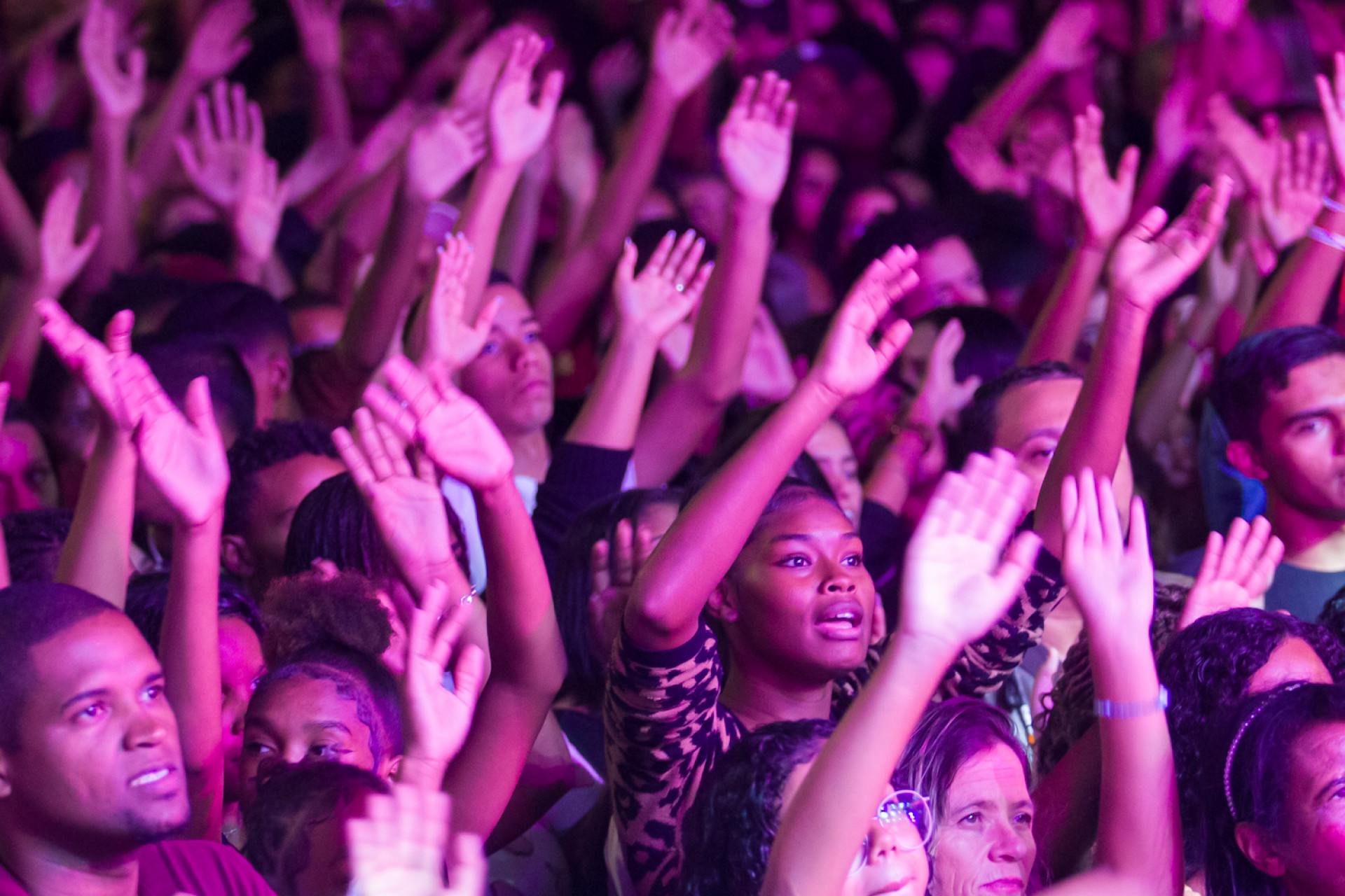 Evang&eacute;licos de toda a regi&atilde;o e de diversas igrejas participaram do evento, que contou neste s&aacute;bado tamb&eacute;m com Carlinhos DJ, Minist&eacute;rio de Louvor Arca, Tharson Gomes e Israel Soares - Divulga&ccedil;&atilde;o/Rui Porto Filho 