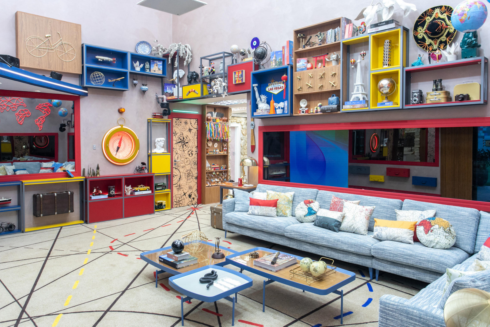 Detalhes da casa do 'BBB 23' - Globo/Reprodução