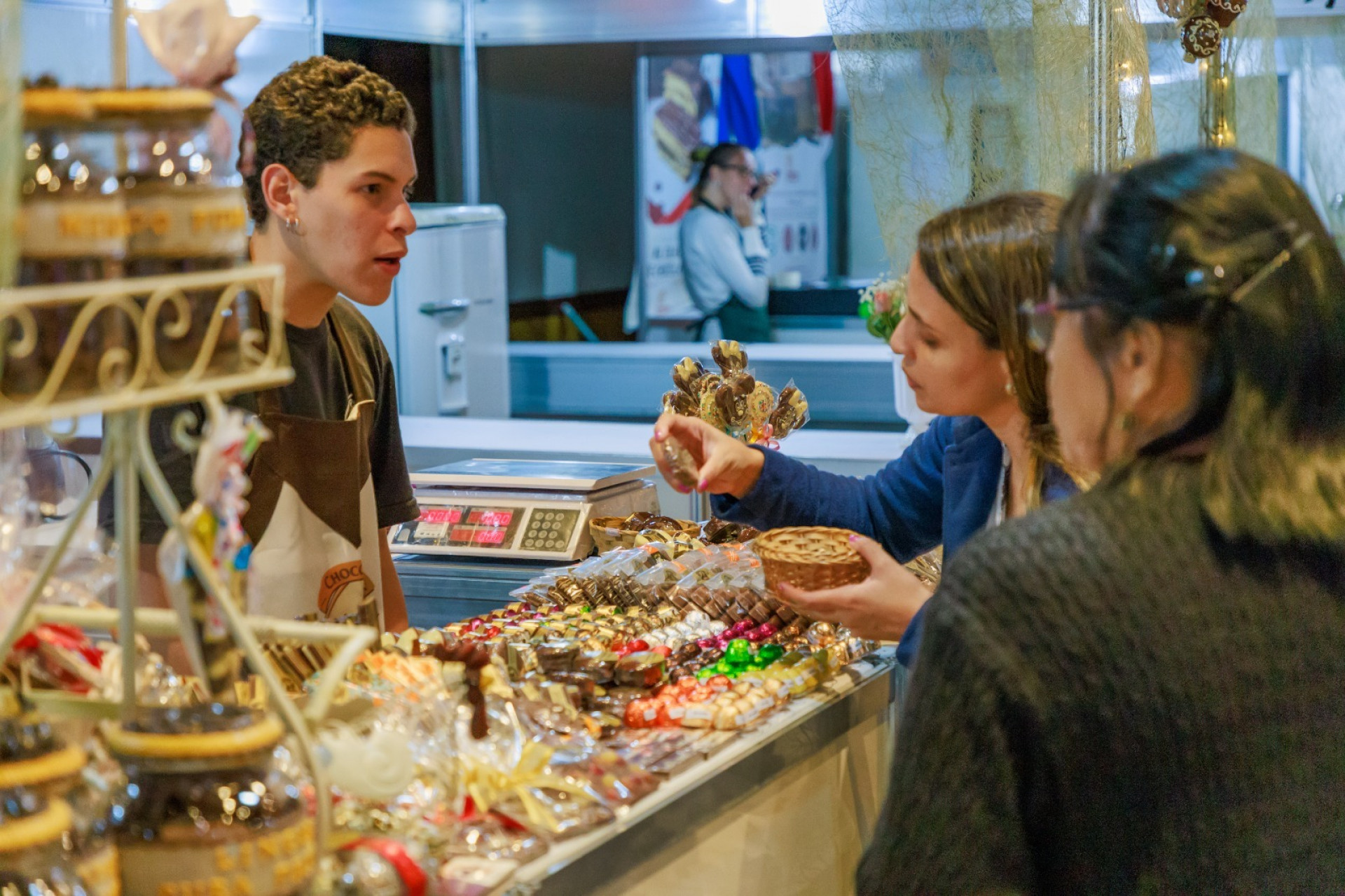 ChocoSerra valorizou a produção local e artesanal dos chocolates - Bruno Nepomuceno / PMT
