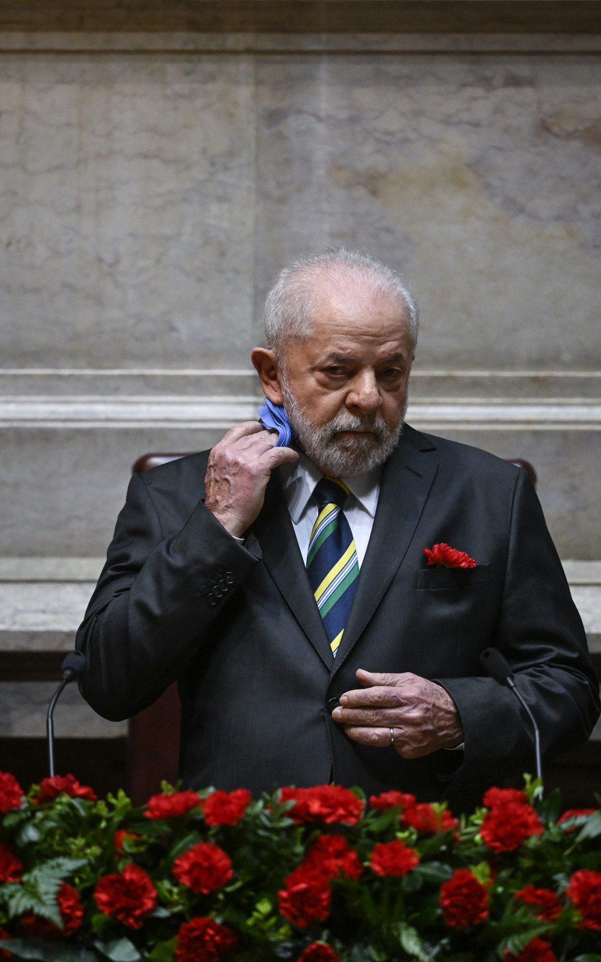Presidente Lula discursou no parlamento de Portugal
 - AFP