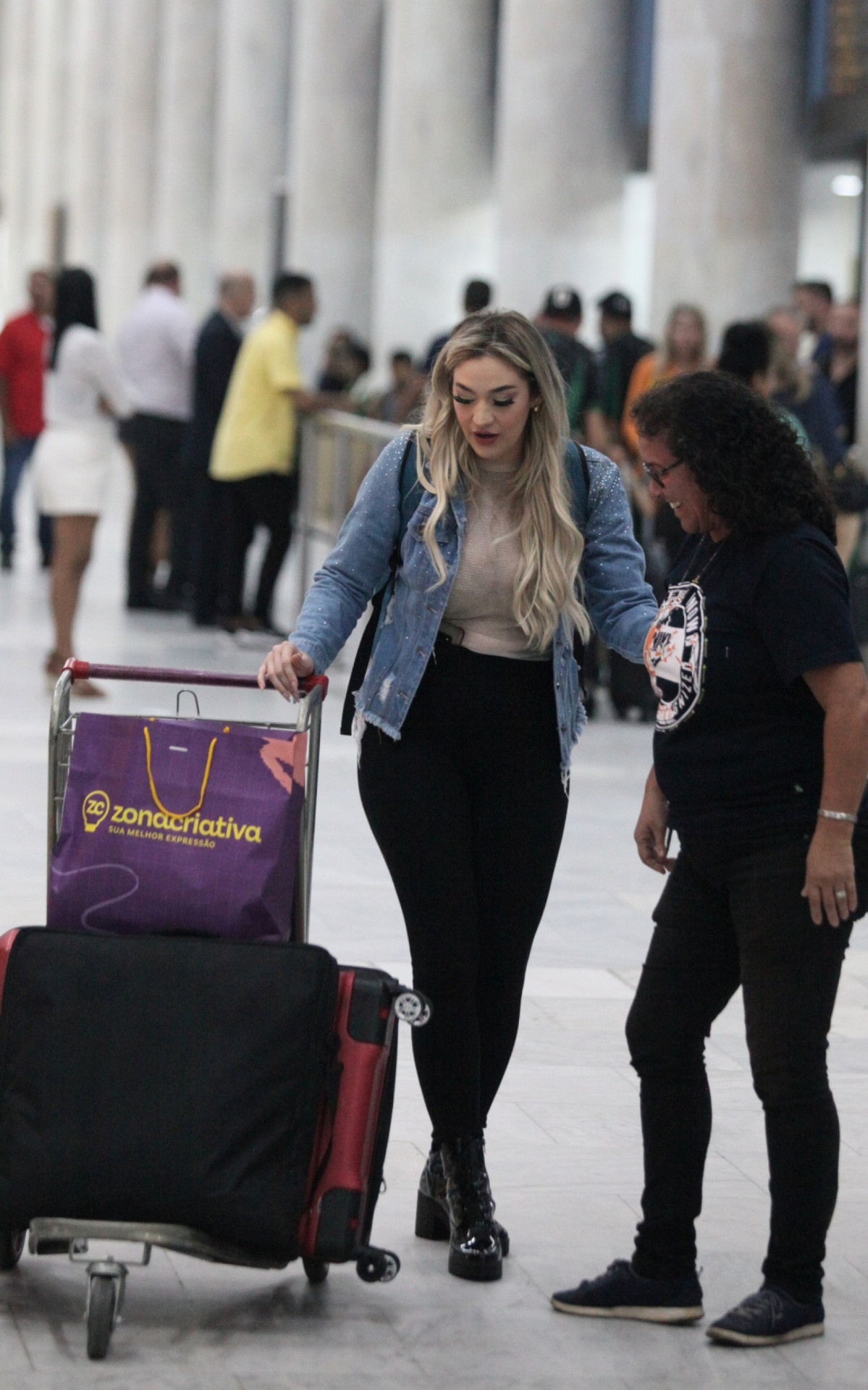 Marília chegou ao Rio para a grande final do \'BBB 23\'